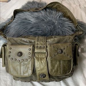 Rock de Goth studded bag purse (T)